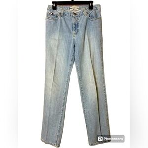 Vintage Y2K 90’s Tommy Hilfiger Boyfriend Denim Jeans Hi Rise Light Wash Size 10